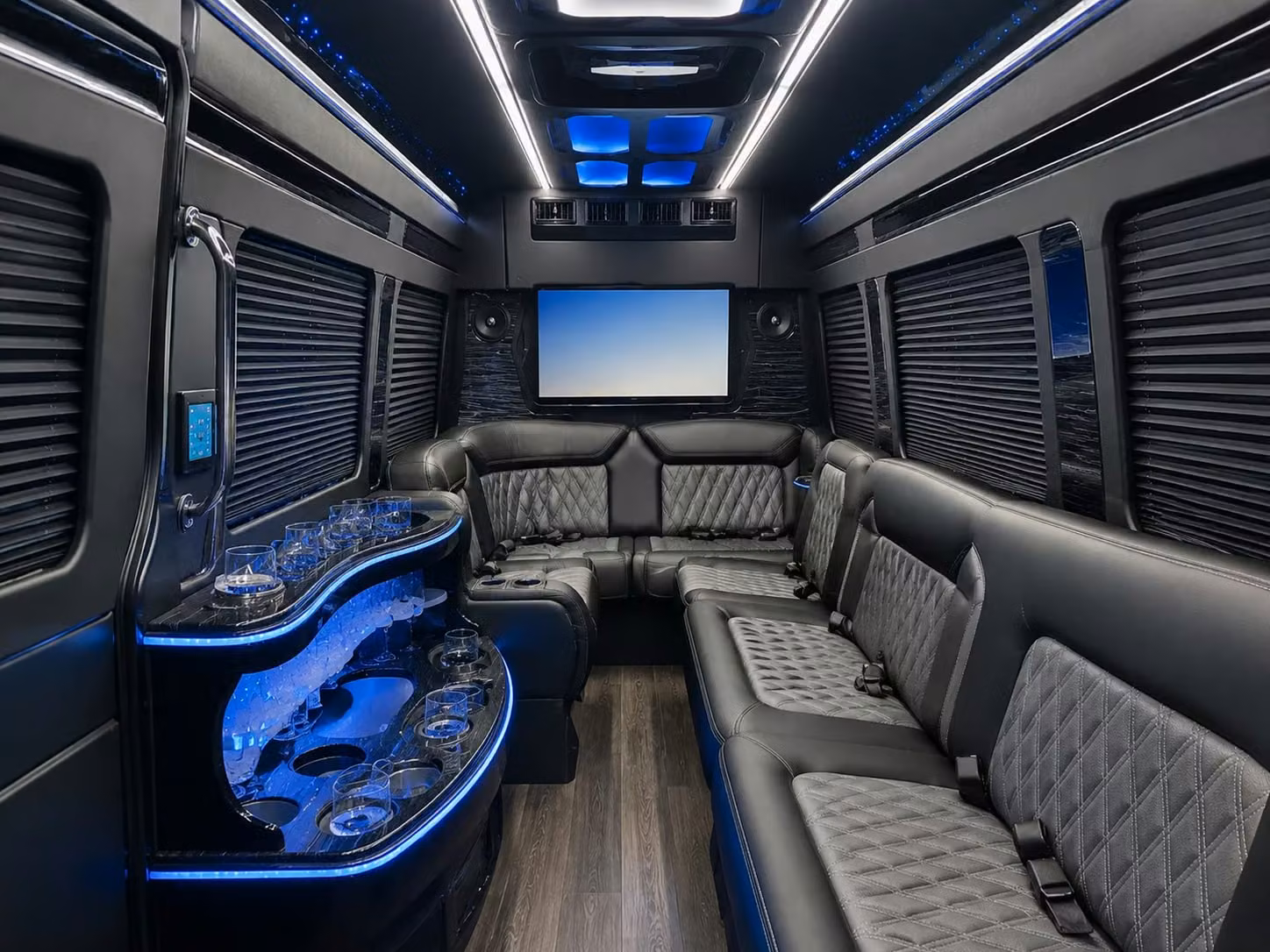 sprinter limousine inside