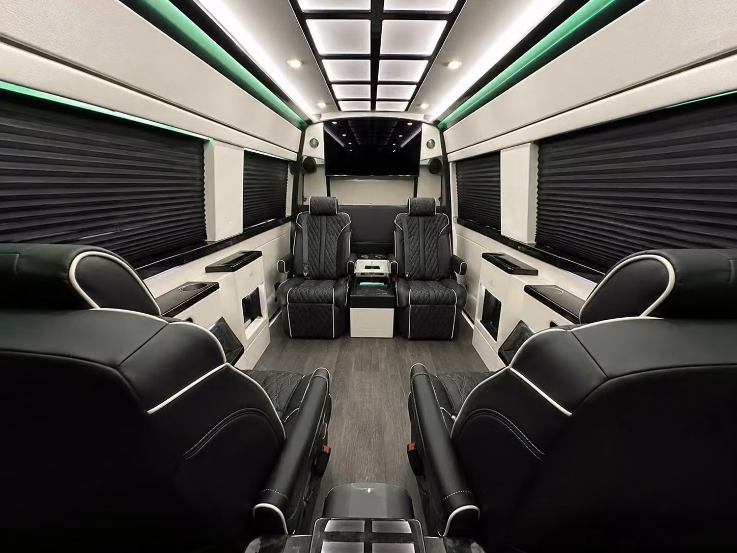 sprinter van with driver interior